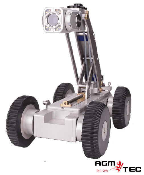 Caméra d'inspection vidéo robotisée sur chariot